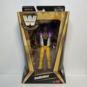 NEW MATTEL WWE Elite Legends‎ The Godfather Action Figure Series 26 TOY FIGURE